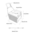 thumbnail image 3 of Dog Car Seat Booster Bed with Secure Installation and Comfort for Traveling, 3 of 4