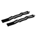 thumbnail image 1 of Almencla 1Pair Bike Arm Leg Pant Reflective Band Strap Belt Riding Cycling Black, 1 of 8