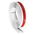 thumbnail image 1 of Unique Bargains Floor Transition Strip 3.3Ft 1 Meter Self Adhesive for Height 5mm White, 1 of 6
