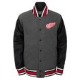 thumbnail image 2 of Outerstuff Veste Universitaire à Boutons-Pression Complète pour Jeunes Detroit Red Wings Letterman, 2 of 4