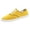 Yellow, variant on XIMIN Womens Canvas Low Top Sneakers Lace-up Comfort Knit Slip On Shoes Lightweight Fashion Gym Sole Tennis Shoes Comfortable Breathable Non Slip Walking Flats Sneakers