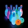 thumbnail image 2 of Go Glow Light-Up Bowling Set Glowing Platform Glowing Pins, 2 of 3