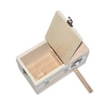 thumbnail image 4 of Budgie Nest Box Breeding Boxes Aviary Bird Nesting with Stick S 12x12x19.5cm, 4 of 8