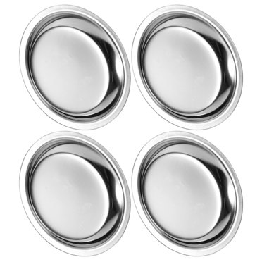 Mobutofu 4Pcs Tea Bag Saucer Round 2.16X2.16X0.20In for Protecting Table Surfaces and Enhancing Décor