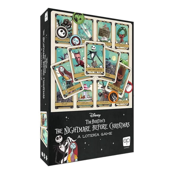 USAopoly Loteria : Disney Tim Burton L'étrange Noël de Monsieur Jack