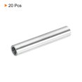 thumbnail image 3 of Unique Bargains Écrou d'Accouplement Rond M4x0,7mm 30mm Fileté Connecteur de Tige de Tige Tube de Goujon 20 Pack, 3 of 4