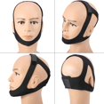 thumbnail image 3 of Qiilu Anti Snore Belt,Stop Snoring Chin Strap Anti Snore Belt Apnea Jaw Support Solution Sleep, 3 of 8