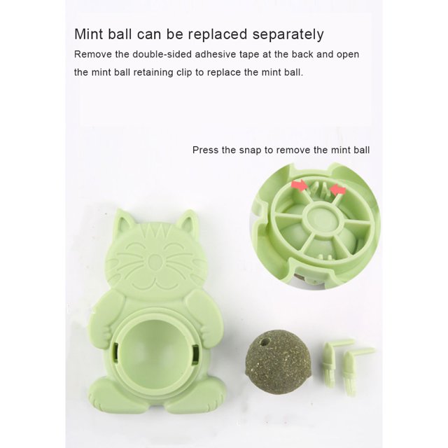 stanreset Cat Artificial Bite-Resistant Long-Lasting Toy Molar Funny Lovely Plaything Chew Interactive Aerobic Exercise Cats Pink