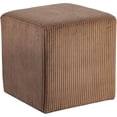 thumbnail image 3 of Meridian Furniture Ottomane/tabouret Brun Roy, 3 of 8