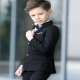 thumbnail image 2 of Boys Formal Suits 5 Piece Slim Fit Dresswear Suit Set, 2 of 5