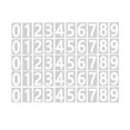 thumbnail image 1 of ZTTD Mailbox Numbers for Outside 5 Sets 0-9 Reflective Number Stickers Strong Self Adhesive Address Numbers for Houses Silver 4 Inch, 1 of 9