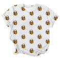 thumbnail image 3 of Men's Casual Short Sleeve T Shirt With Beer Print Comfortable Round Neck Tee For Daily Wear Spring Summer Fall Basic Top, 3 of 3