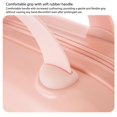 thumbnail image 3 of 14in Small Travel Hand Luggage Mini Carry On Luggage With Anti Slip Feet, Hard Shell Case With Large Capacity For Clothes, Shoes, Phones, Laptops, 3 of 8