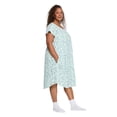 thumbnail image 4 of Iyla Women's Plus Flutter-Sleeve Nightgown, 4 of 6