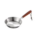thumbnail image 3 of Luzkey Kitchen Stainless Steel Fry Pan Butter Melting Pot Cookware Anti Scald Handle Omelette Pan Egg Frying Pan for Rvs Home Travel Small, 3 of 8