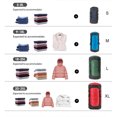 thumbnail image 4 of Drawstring Compression Bag Travel Stuff Sack Storage Saving Gear Waterproof Compression Bags Space Saving Camping Hiking Backpacking Mountaineering Blue/M, 4 of 9