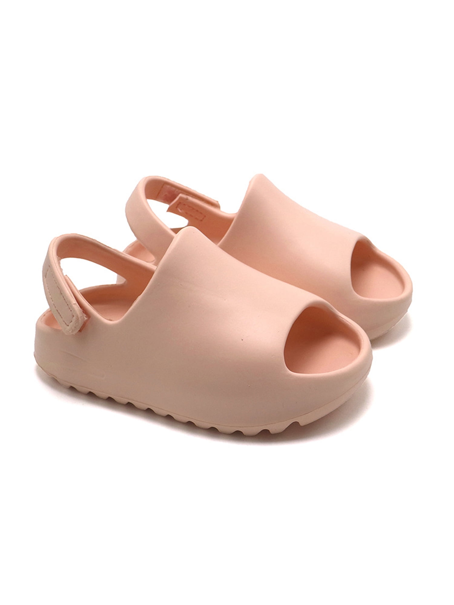 Kmbangi Kids Slipper, Anti-Slip Solid Color Walking Shoes Indoor Sandals