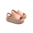 thumbnail image 1 of Kmbangi Enfants Pantoufles, Anti-Dérapant Chaussures de Marche de Couleur Unie Sandales d'Intérieur, 1 of 9