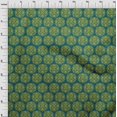 thumbnail image 3 of oneOone Cotton Silk Fabric Floral Block Print Sewing Fabric BTY 42 Inch Wide, 3 of 4