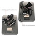 thumbnail image 3 of Moyeu de Roulement Format Compact Sans Bavures Réduire la Friction Fournitures de Cyclisme Installation Pratique Moyeux Métalliques Alliage d'Aluminium Arbre de Roue 36H/roulement/noir, 3 of 9