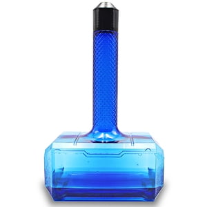 Zootealy 1.7L Water Bottle Hammer Shaped Water Jug Large Water Bottle Big Water Bottle with Long Handle Reusable Durable Bottle for Gym Sports Outdoor Travel