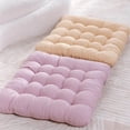 thumbnail image 4 of Solid Color Soft Chair Cushion 40x40cm for Dining Chairs and Seats Polyester Fiber Filled Cushion Pad with Solid Wood Frame Comfortable Home Seat Support, 4 of 7