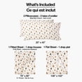 thumbnail image 2 of Holiday Time King Flannel Sheet Set, 2 of 8
