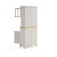 thumbnail image 4 of Homestyles Buffet of Buffets Wood Buffet with Hutch in Off White, 4 of 19