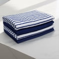 thumbnail image 4 of Hometrends Bar Mop Kitchen Towel 4 pack, 100% Cotton, Blue, 4 of 4