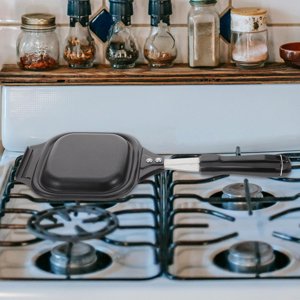 OUNONA Toast Outil de cuisson antiadhésif en fer à pain pour les passionnés de cuisine 1Set