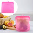 thumbnail image 2 of Sac de Rangement Alimentaire en Silicone Réutilisable Sac à Sandwich Sac de Congélation Scellé Collation Liquide Lunch Fruit Sac de Produits Frais / Meilleur Sac de Rangement et de Cuisson (1 Pce), 2 of 9