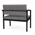 thumbnail image 5 of Lenox Steel Reception Waiting Bariatric Chair / Black Steel / Light Gray, 5 of 5