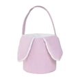 thumbnail image 1 of Easter Bunny Cute Candy Storage Toy Holder With Rabbit Ears For Kids Home Textile Storage, 1 of 6