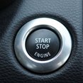 thumbnail image 2 of Baohd Car Start-stop Buttons High Fit Ignition Switch Small Replacing Switches Button Cover Stickers Fittings Repairing Shop Black G/F with startstop, 2 of 6