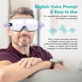 thumbnail image 3 of Masseur pour les Yeux avec Chaleur et Compression, Musique Bluetooth Rechargeable pour Relaxer et Réduire la Fatigue Oculaire, 3 of 7