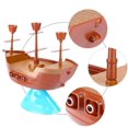 thumbnail image 2 of Pirate Ship Penguin Balancing Family Board Game 2-4 Players - 1240, 2 of 5