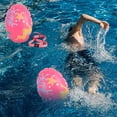 thumbnail image 1 of YoGold Summer Portable Oval Swimming Storage Bag Drifting Bag Storage Thickened Plastic Bag Floating Board Is More Conspicuous And Safer Multicolor B, 1 of 6