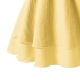 thumbnail image 4 of FAIWAD Dresses for Girls Ruched Layered Adjustment Strap Flowy Cami Dress Kids Girls Party A-line Formal Dresses, 4 of 8