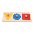 thumbnail image 3 of MesaSe Toddler Geometric Puzzles  Hand Grabbing Puzzles  Wooden For Children For Baby, 3 of 8