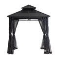 thumbnail image 4 of Hometrends Abri De Jardin À Toit Rigide Avec Filet 2,4 m X 2,4 m, 4 of 7