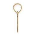 thumbnail image 2 of Diamond2Deal 14K Yellow Gold Bubble Letter J Initial Pendant for Women, 2 of 5