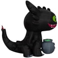 thumbnail image 3 of Airblown Yard Inflatables Halloween Light Toothless with Cauldron MD Universal, 3 of 6