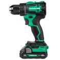thumbnail image 2 of Metabo HPT 18V MultiVolt Cordless Driver Drill Kit | 620 in-lbs of Torque | Compact | Reactive Force Control | 22 + 1 Clutch Settings | LED Light | Belt Hook | Lifetime Tool Warranty | DS18DEX, 2 of 8