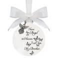 thumbnail image 1 of Christmas Ornament Handmade Butterfly Printed Attractive Decorative Commemorate Festive Embellishment Accessory Christmas Name Feather Memory Bauble for Holiday, 1 of 11