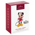 thumbnail image 2 of Hallmark Keepsake Christmas Ornament (Disney Minnie Mouse Very Merry Minnie), 2 of 8