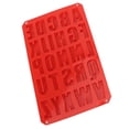 thumbnail image 1 of Zootealy Red Silicone Letter Alphabet Pudding Bakeware Mould Cake Chocolate Ice Make Mold, 1 of 8