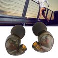 thumbnail image 3 of Sports Earbuds Head, Detachable Replacement MMCX Interface Plastic HiFi Earbuds Accessories Comfortable  For SE215 Red,Blue,Black,Transparent, 3 of 8