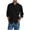 Black, variant on hotojiny Mens Denim Shirt Trendy Long Sleeve Button down Shirts with Two Pockets Jean Look Work Shirts for Men
