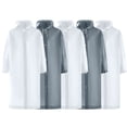 thumbnail image 1 of Weiqiqre Manteau de Pluie pour Femmes avec Capuchon Ponchos de Pluie pour Adultes Imperméable Portable Réutilisable Lot de 5 avec Capuchon à Cordon Restez au Sec avec Style, 1 of 8