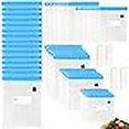 thumbnail image 3 of Sous Vide Bags 20pack Reusable Vacuum Food Storage Bags with 3 Sizes Vacuum Food Bags,4 Sealing Clips for Food Storage and Sous Vide Cooking (60pcs bags), 3 of 4